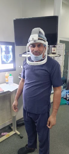 Dr. Rakesh Pannu in operation theater